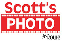 Scotts Photo by Rowe Logo