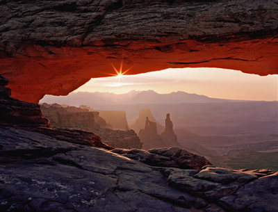 Sunburst at Mesa Arch by Gary Thompson
