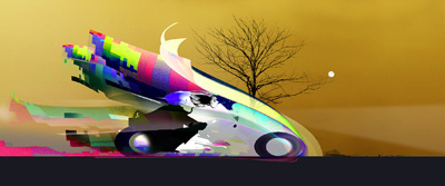 Riding with the Gods at Dusk by JFK/AJVK John Kosboth