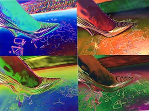 Refracted Shoes by Christina Mack