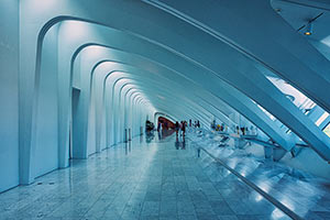 Blue Arches by Robert Welch