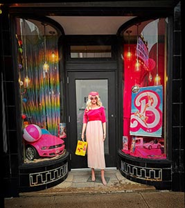 Jaqueline Channeling Barbie by Amy Carpenter