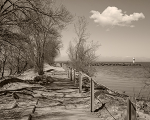 Bay Outlet by Don Menges