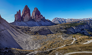 The Tre Cime de Lavaredo by Nick Jospe