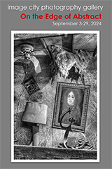 On the Edge of Abstract Card Front