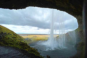 Seljalandsfoss-Waterfall-Iceland by Bonnie Gamache