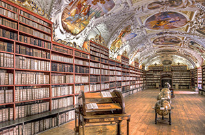 Strahov Library by Jerry Kaye