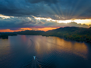 Fourth Lake Finale by Sherril Barlow