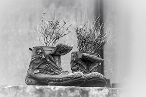 Leave Your Boots at the Door by Regina Muscarella