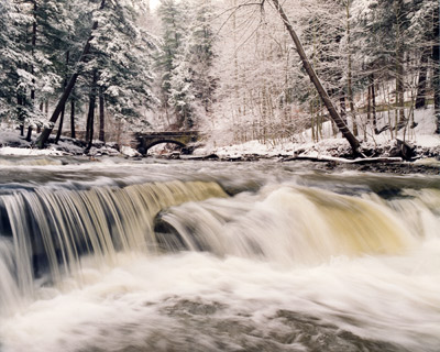 Wolf Creek at Winter by Gary Thompson