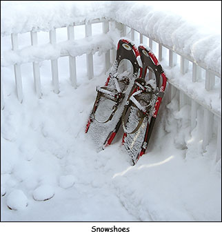 Snowshoes by Bill Bernbeck